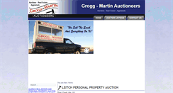 Desktop Screenshot of groggauctions.com